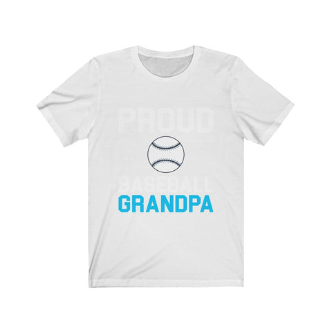 Image of Proud Baseball Grandpa - Unisex Tee