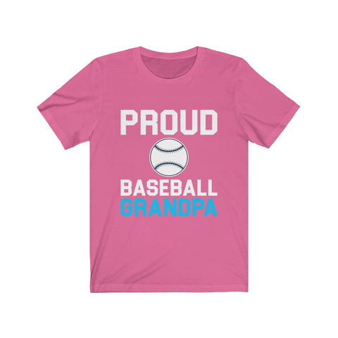 Image of Proud Baseball Grandpa - Unisex Tee