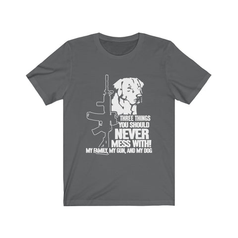 Image of My Family My Gun My Dog - Unisex Tee