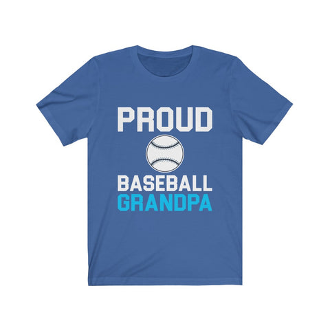 Image of Proud Baseball Grandpa - Unisex Tee