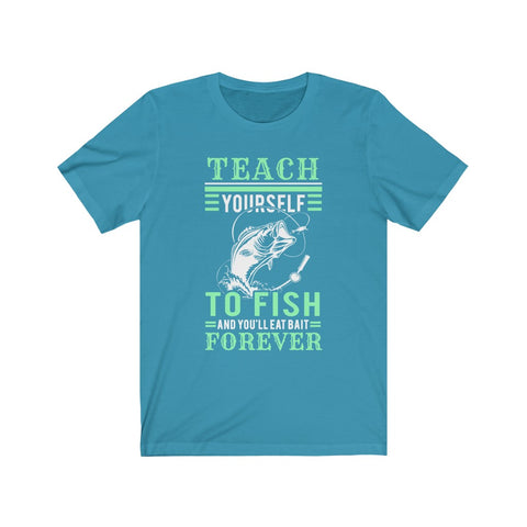 Image of Teach Yourself To Fish - Unisex Tee