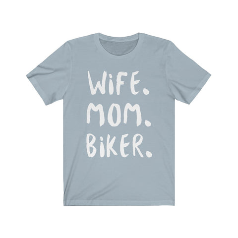 Image of Wife Mom Biker - Unisex Tee