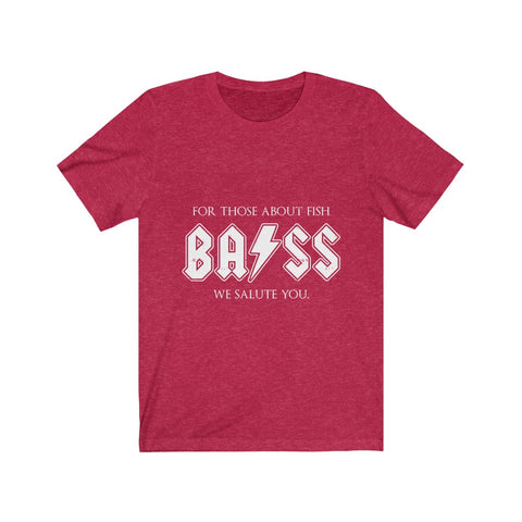 Image of For Those About Fish Bass - Unisex Tee