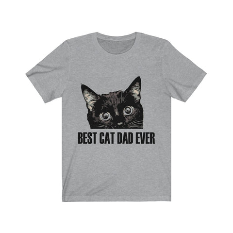 Image of Best cat Dad Ever - unisex tee