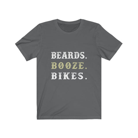 Image of Beards Booze Bikes - Unisex Tee