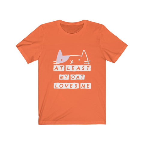 Image of My Cat Loves Me - Unisex Tee