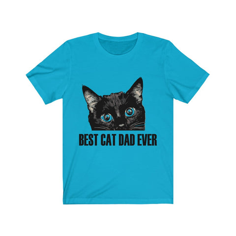 Image of Best cat Dad Ever - unisex tee