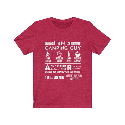 Image of I Am A Camping Guy - Unisex Tee