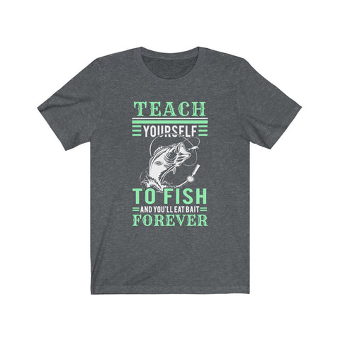 Image of Teach Yourself To Fish - Unisex Tee