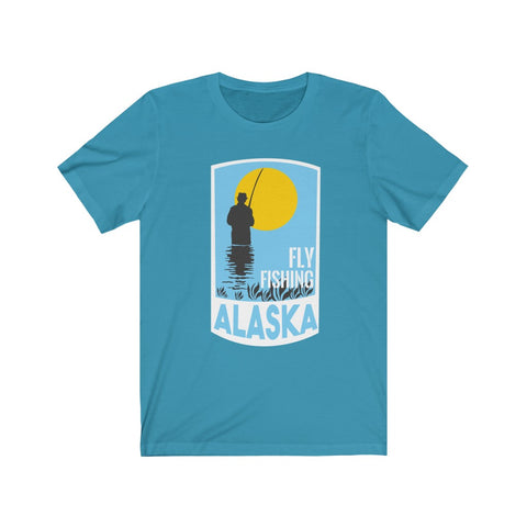 Image of Fly Fishing Alaska - Unisex Tee