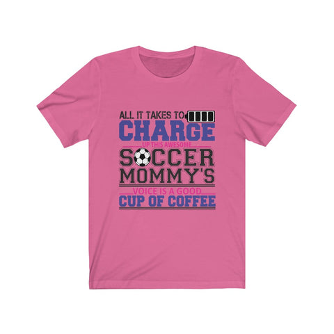 Image of Soccer Mommy's Cup of Coffee - Unisex Tee