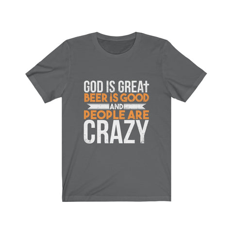 Image of God is Great Beer is Good - Unisex Tee