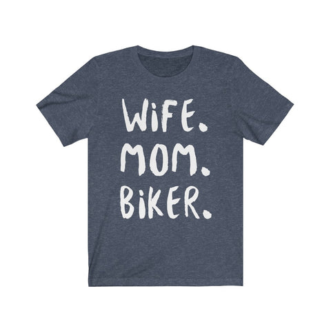 Image of Wife Mom Biker - Unisex Tee