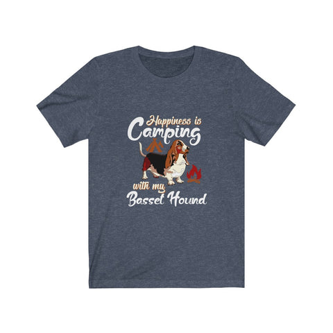 Image of Happiness is Camping - Unisex Tee