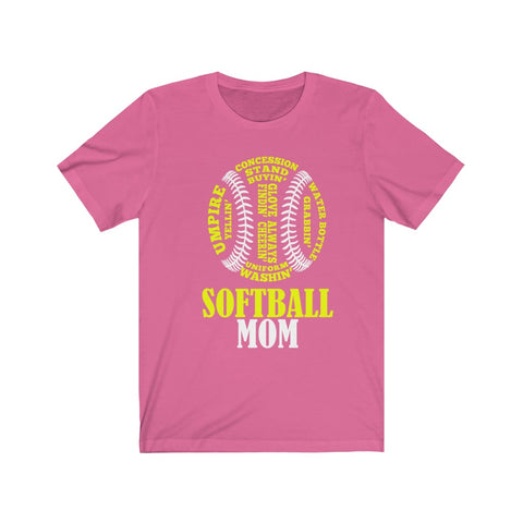 Image of Softball Mom - Unisex Tee