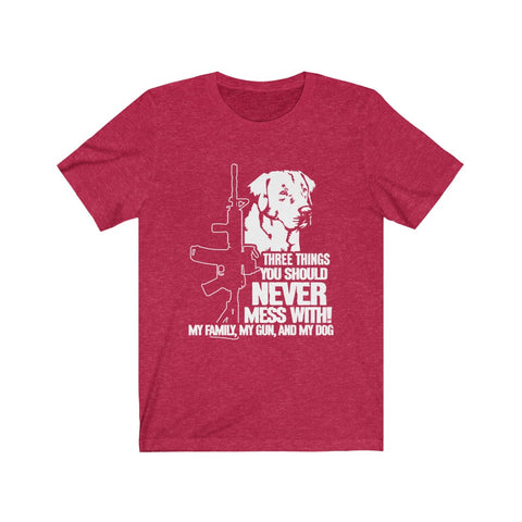 Image of My Family My Gun My Dog - Unisex Tee