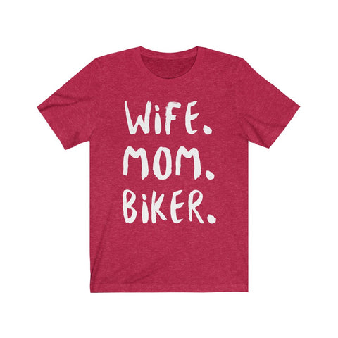 Image of Wife Mom Biker - Unisex Tee