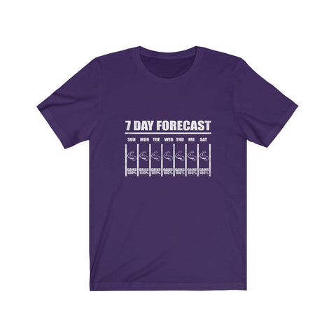 Image of 7 Day Forecast For Gym - Unisex Tee