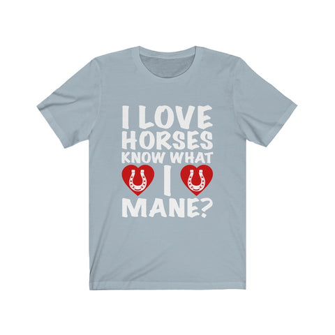 Image of I Love Horses - Unisex Tee