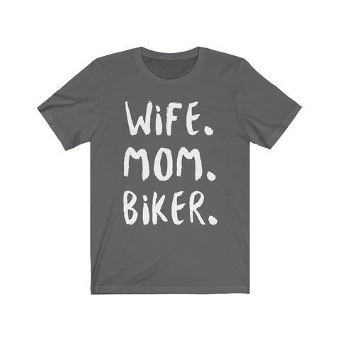 Image of Wife Mom Biker - Unisex Tee
