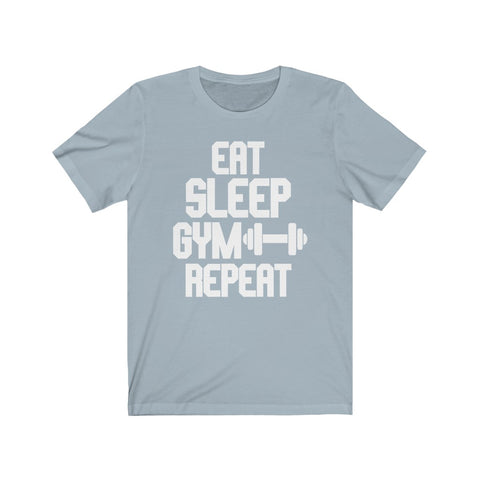 Image of Eat Sleep Gym Repeat - Unisex Tee