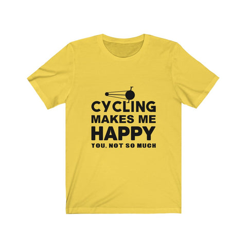 Image of Cycling Makes Me Happy