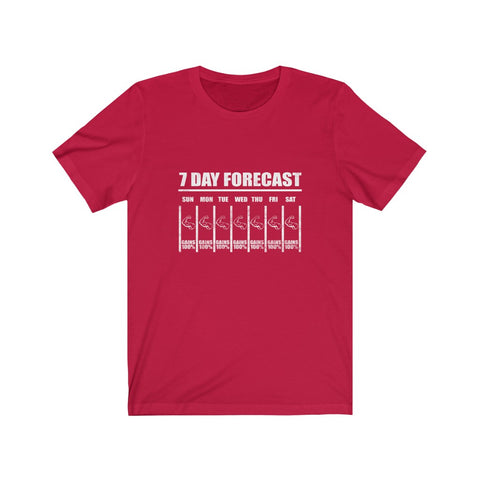 Image of 7 Day Forecast For Gym - Unisex Tee