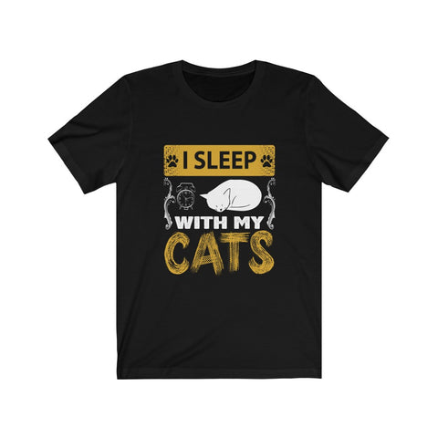 Image of I Sleep With My Cats - Unisex Tee