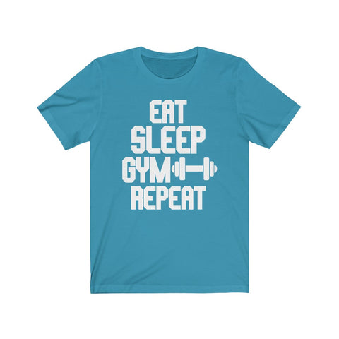 Image of Eat Sleep Gym Repeat - Unisex Tee