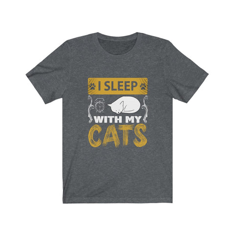 Image of I Sleep With My Cats - Unisex Tee