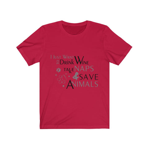 Image of Save Animals - Unisex Tee