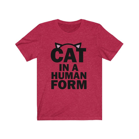 Image of Cat in Human Form - Unisex Tee