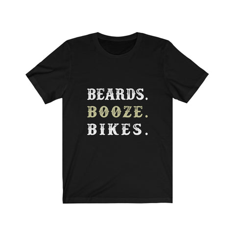Image of Beards Booze Bikes - Unisex Tee