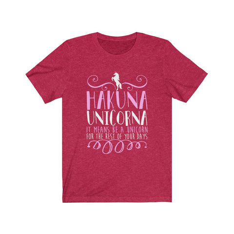 Image of Hakuna Unicorna - Unisex Tee