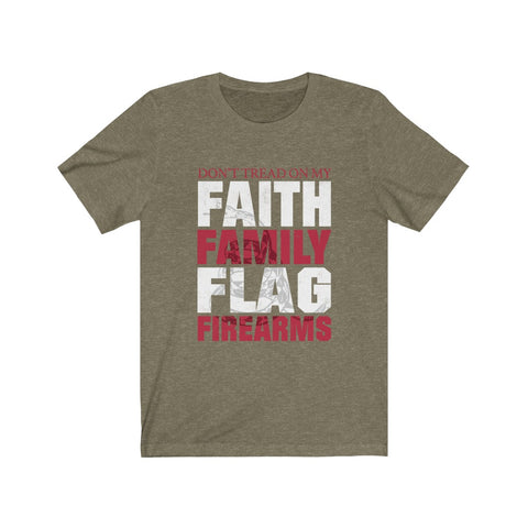 Image of Don't Trend on My Faith Family - Unisex Tee