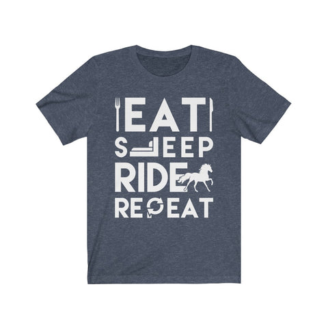 Image of Eat Sleep Ride Repeat - Unisex Tee