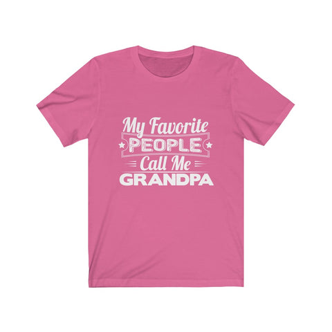 Image of My Favorite People Call Me Grandpa - Unisex Tee
