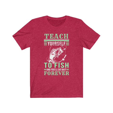 Image of Teach Yourself To Fish - Unisex Tee