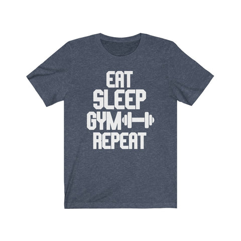 Image of Eat Sleep Gym Repeat - Unisex Tee