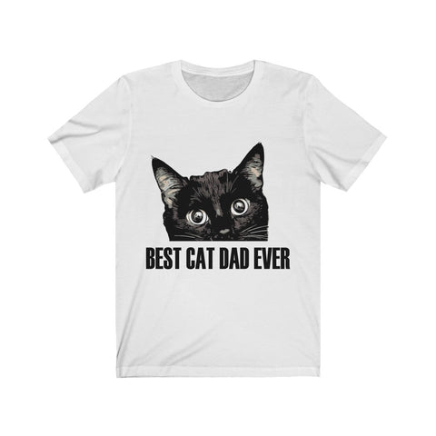 Image of Best cat Dad Ever - unisex tee