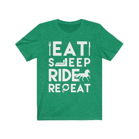 Image of Eat Sleep Ride Repeat - Unisex Tee