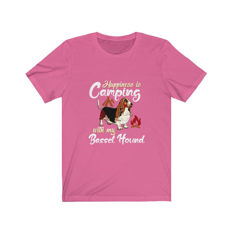 Image of Happiness is Camping - Unisex Tee