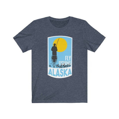Image of Fly Fishing Alaska - Unisex Tee