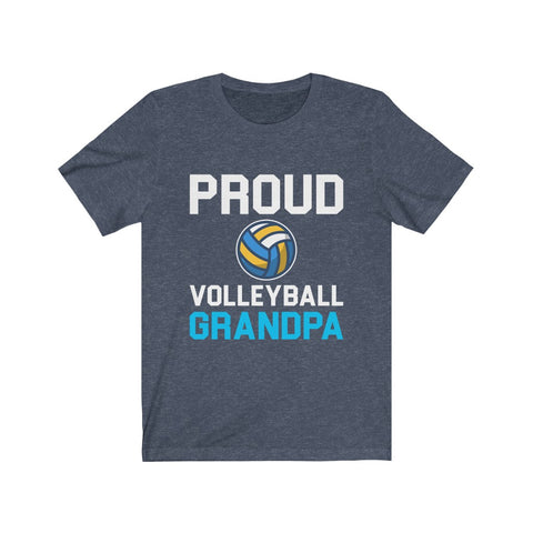 Image of Proud Volleyball Grandpa - Unisex Tee