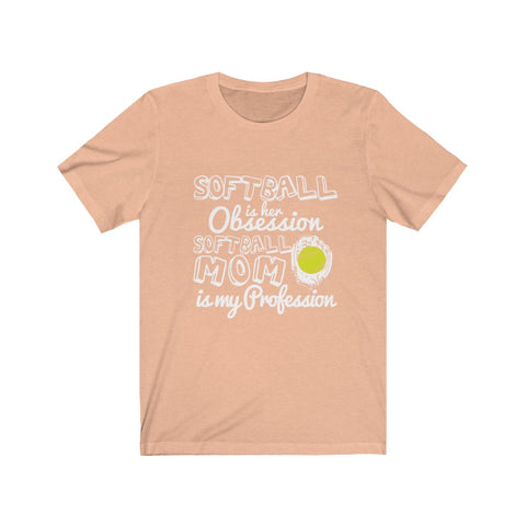 Image of Softball is Her Obsession - Unisex Tee