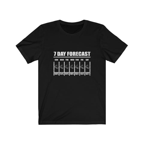 Image of 7 Day Forecast For Gym - Unisex Tee