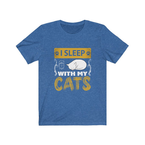 Image of I Sleep With My Cats - Unisex Tee