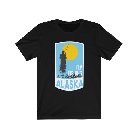 Image of Fly Fishing Alaska - Unisex Tee