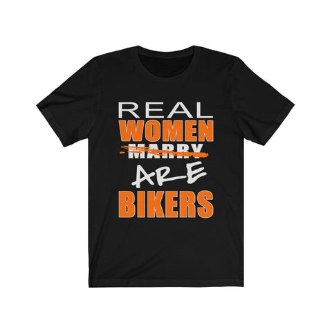 Image of Real Women Are Bikers - Unisex Tee