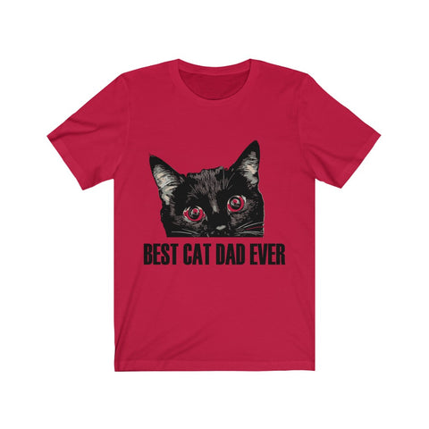Image of Best cat Dad Ever - unisex tee